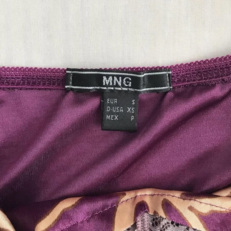 Y2K Mango Purple Flower Lace Tank, foto 4