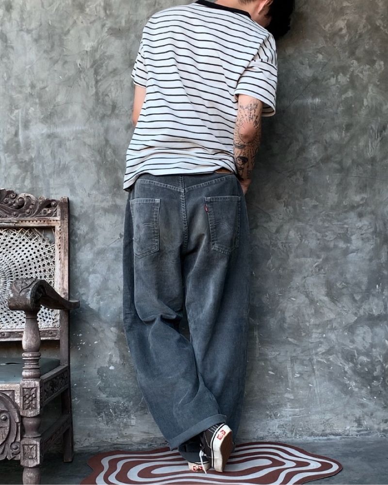 LEVIS LOOSE FIT CHARCOAL CORDUROY, foto 3