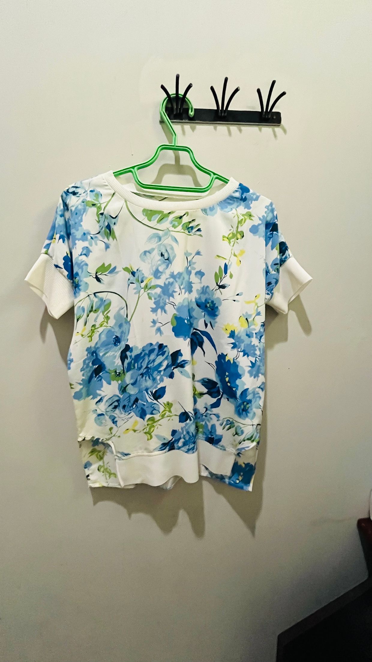 Casual T-shirt Wanita blue