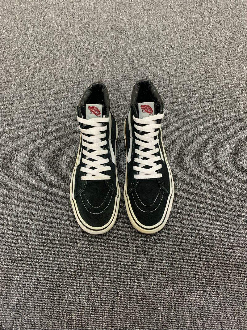vans sk8 hi classik black white, foto 3