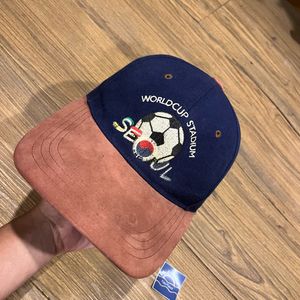Vintage 00s Japan Korea World Cup 2002 Hat Caps
