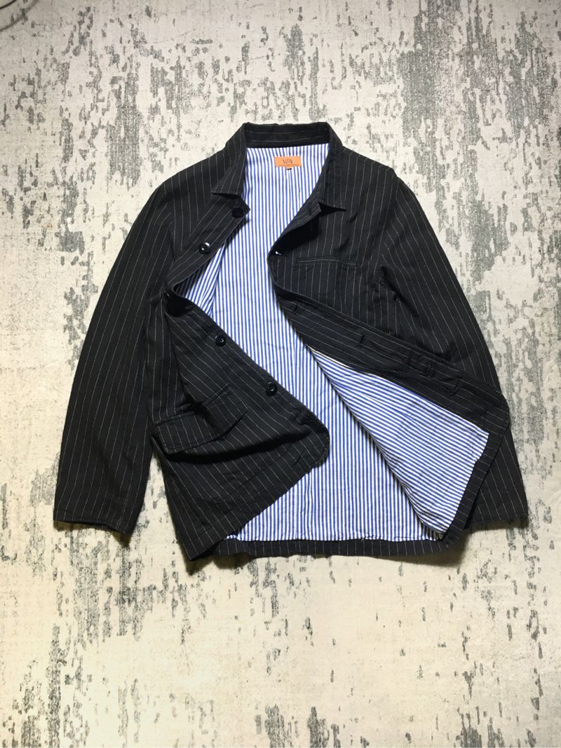 Vtg Azito Garments Chore Blazzer Hickory Jacket, foto 2