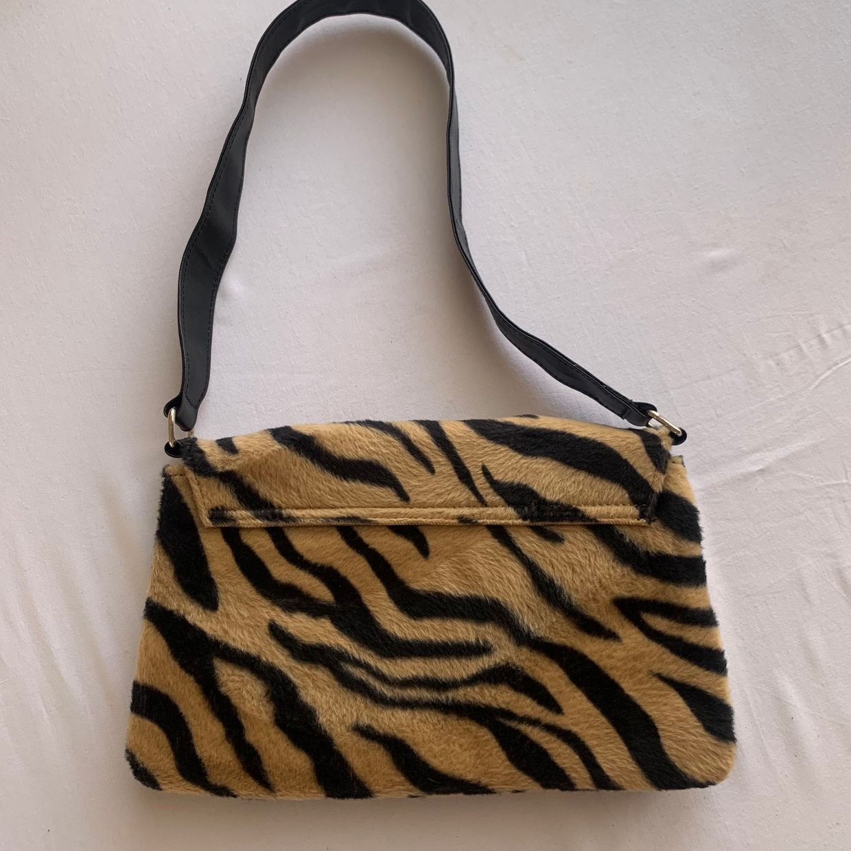 Zebra Baguette Shoulder Bag, foto 3