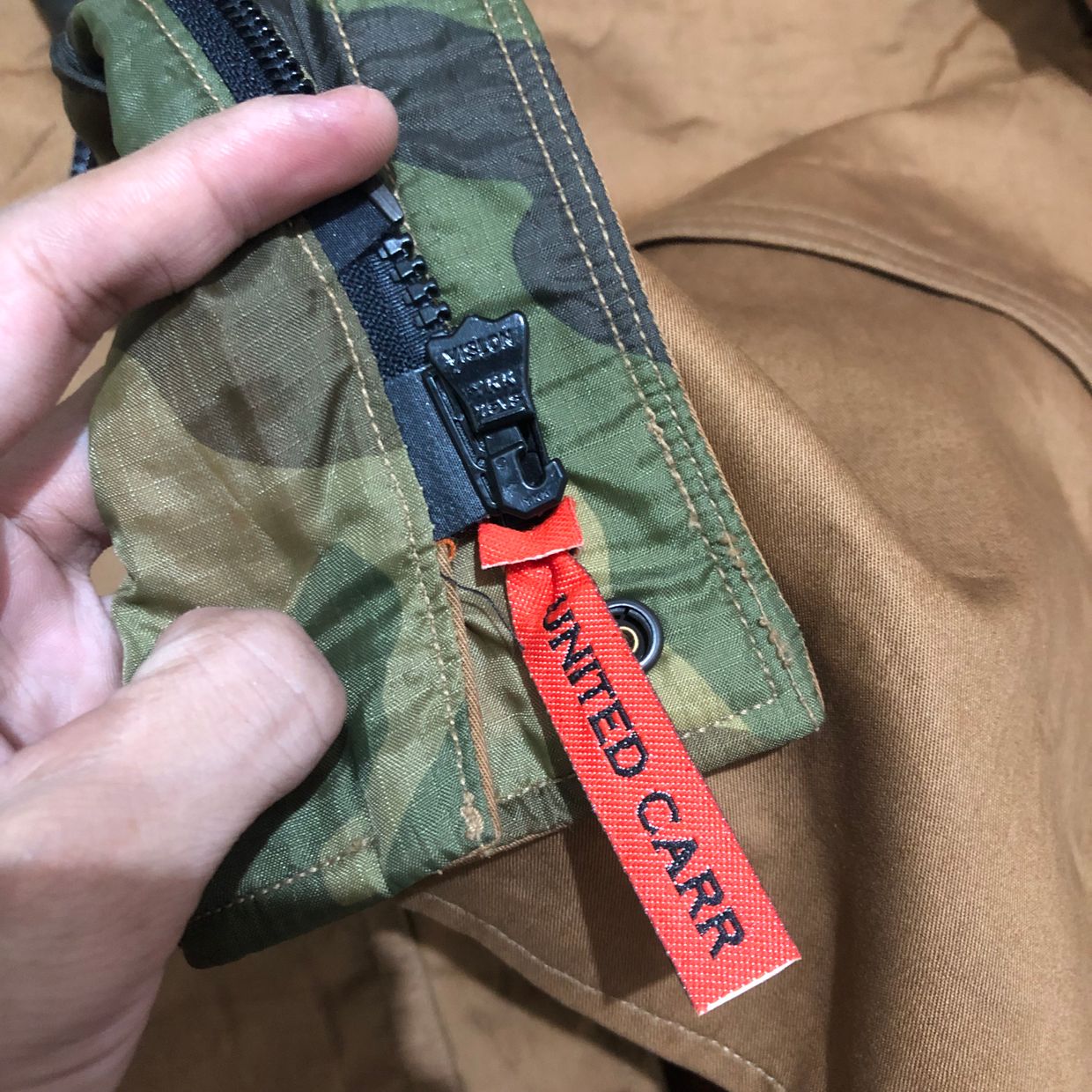 Buzz Ricksons Vintage Parka Pria brown, foto 4