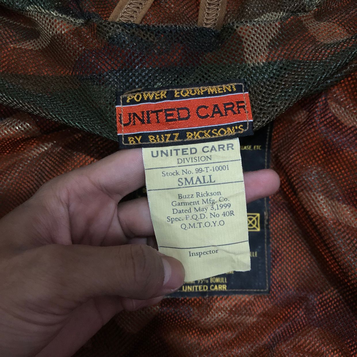 Buzz Ricksons Vintage Parka Pria brown, foto 5