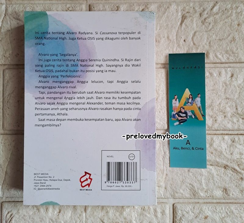 Novel A AKU,BENCI&CINTA, foto 2