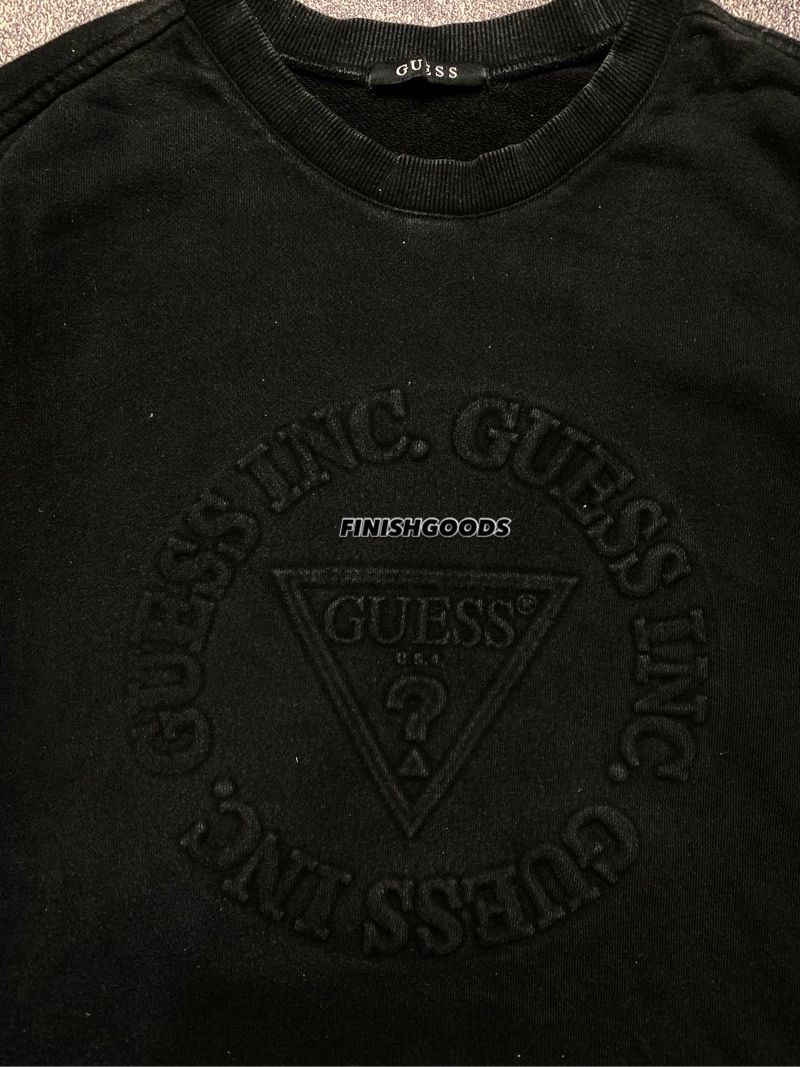 CREWNEK GUESS BLACK BLACK, foto 2