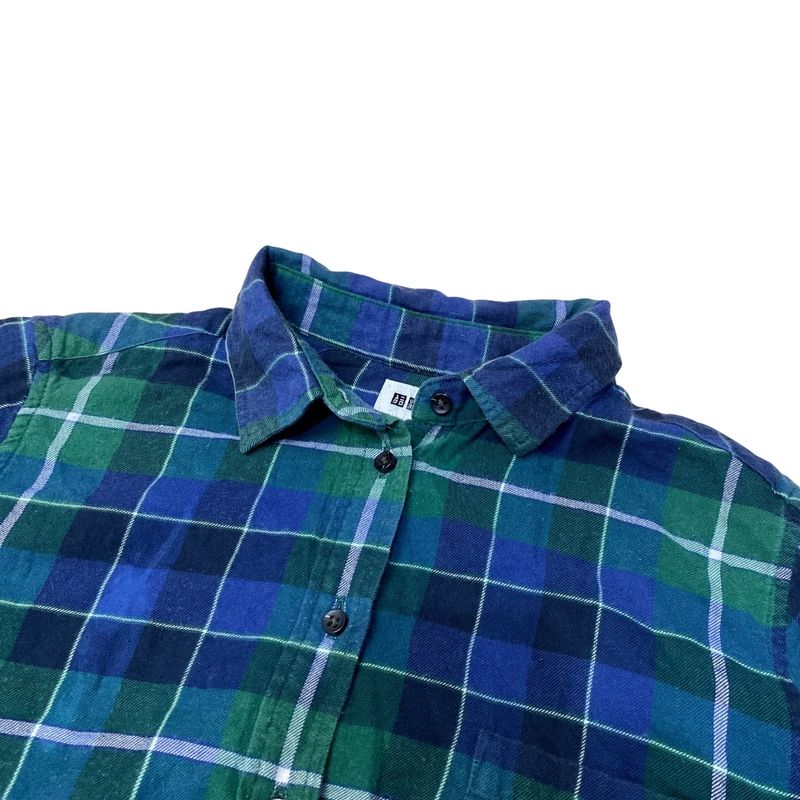 Flannel Uniqlo | Kemeja Flannel, foto 3