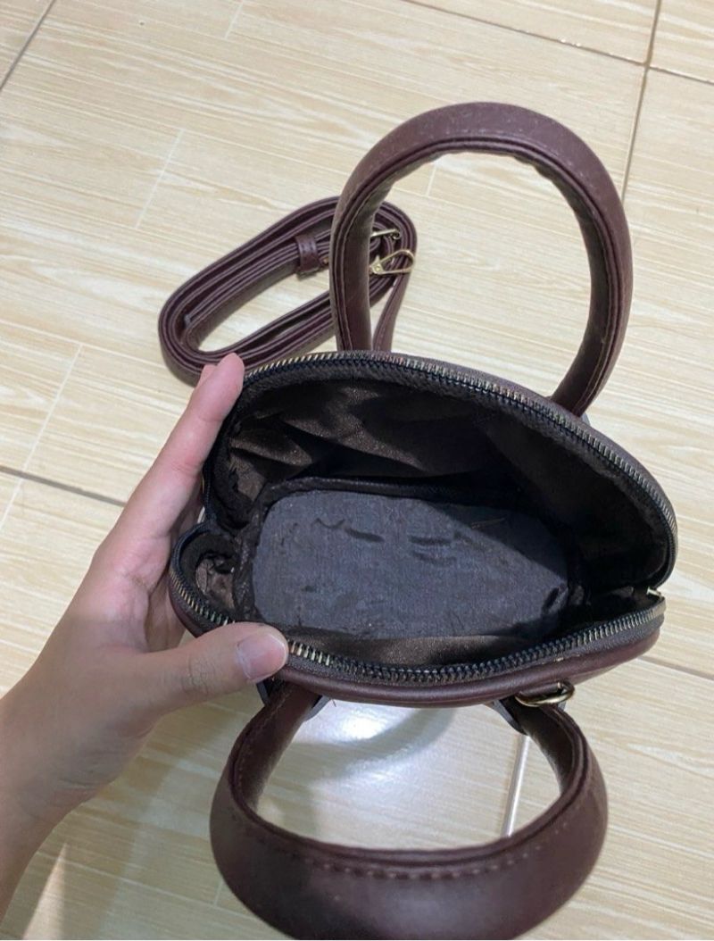 sling bag (dark choco), foto 2