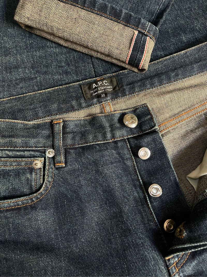 APC Selvedge denim jeans pants celana Preloved