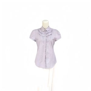 Japanese brand Cottagecore Y2K Shirt Wanita gray