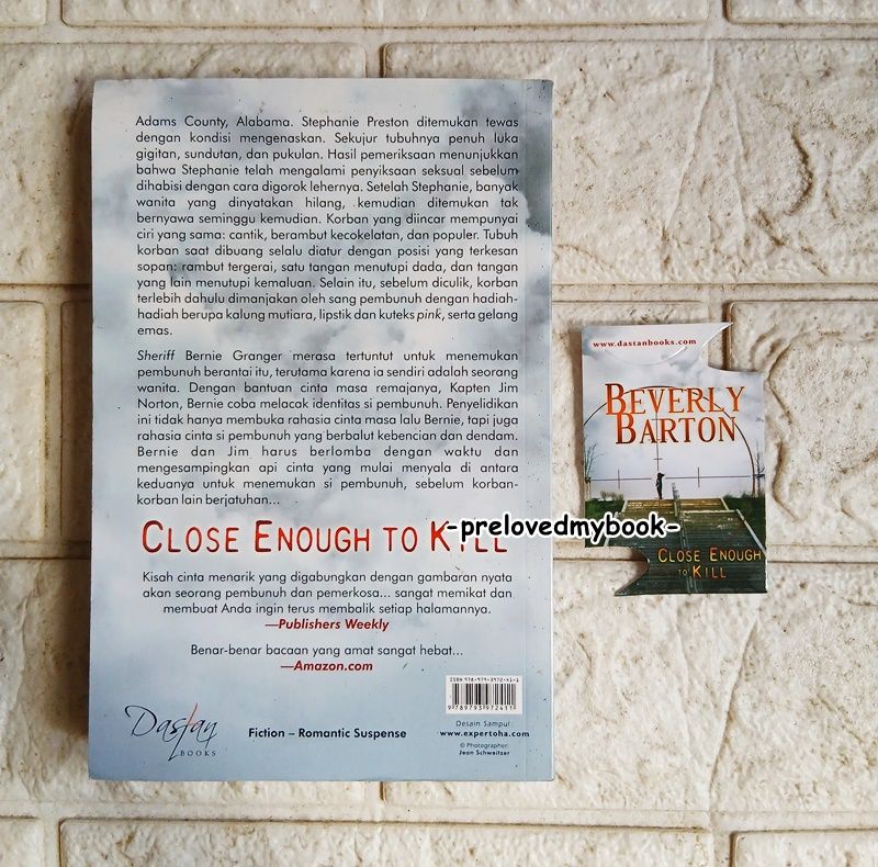 Novel CLOSE  ENOUGHT TO KILL, foto 2