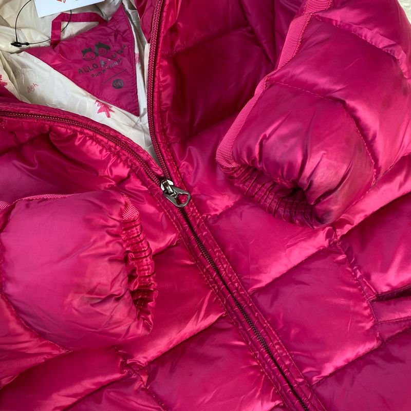 Jacket winter puffer tebal goose down anak allo lugh, foto 3