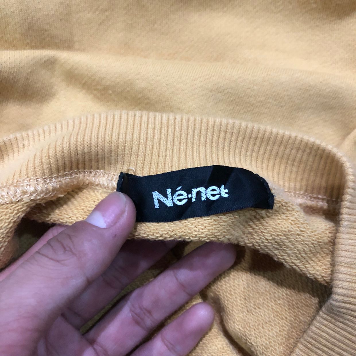 Ne-net Sweatshirt Pria yellow, foto 5