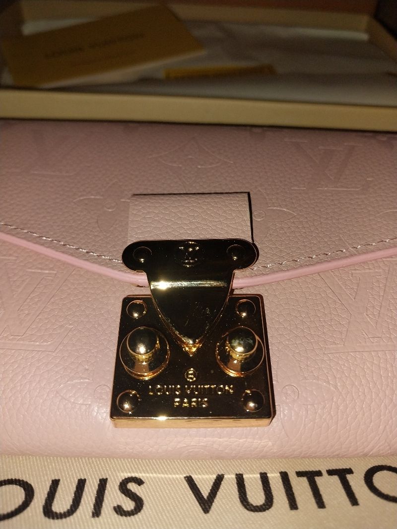 DOMPET PANJANG LOUIS VUITTON PINK DOVE, foto 4