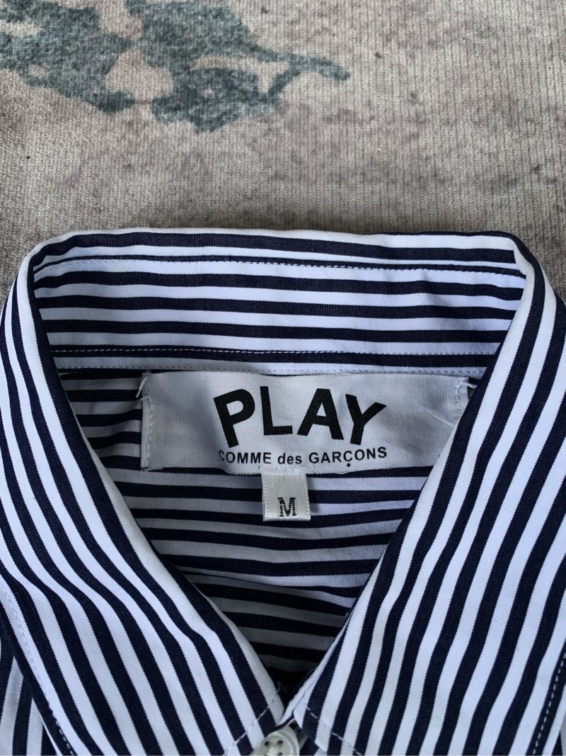 Kemeja strip PLAY COMME des Garcons, foto 3