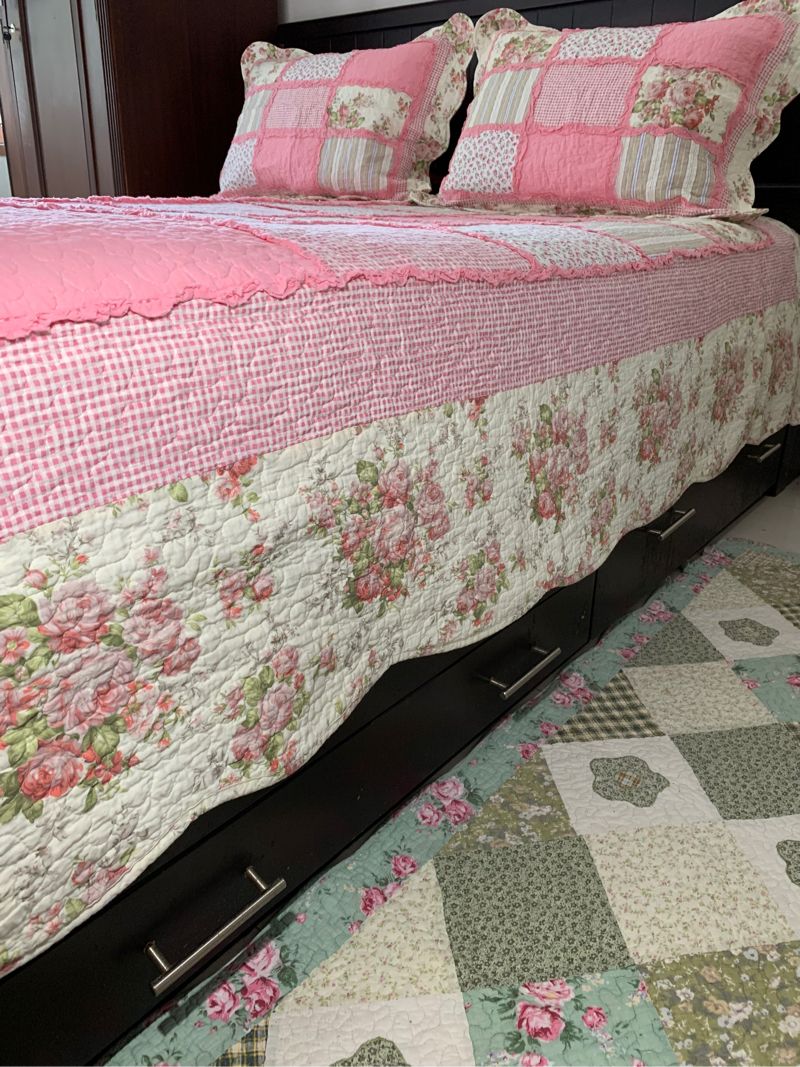 Quilting Patchwork Shabby / Bed spread quilting, foto 6