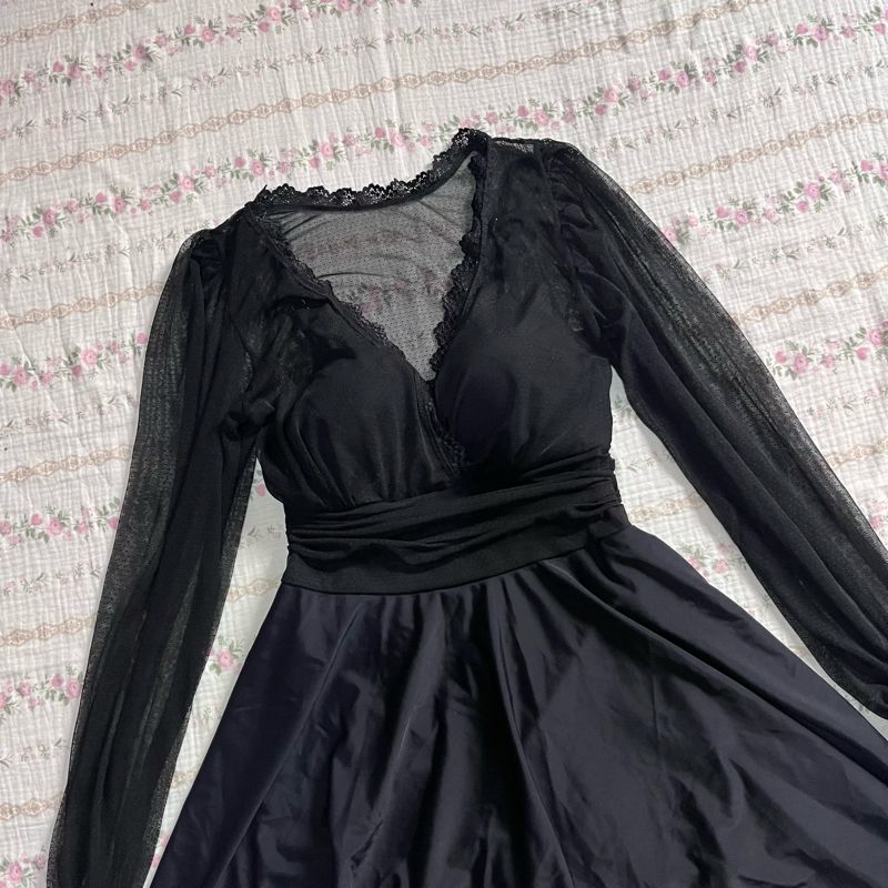 y2k gothic swim suit, foto 3