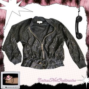 Y2K Streetwear Brocade Bomber Jacket