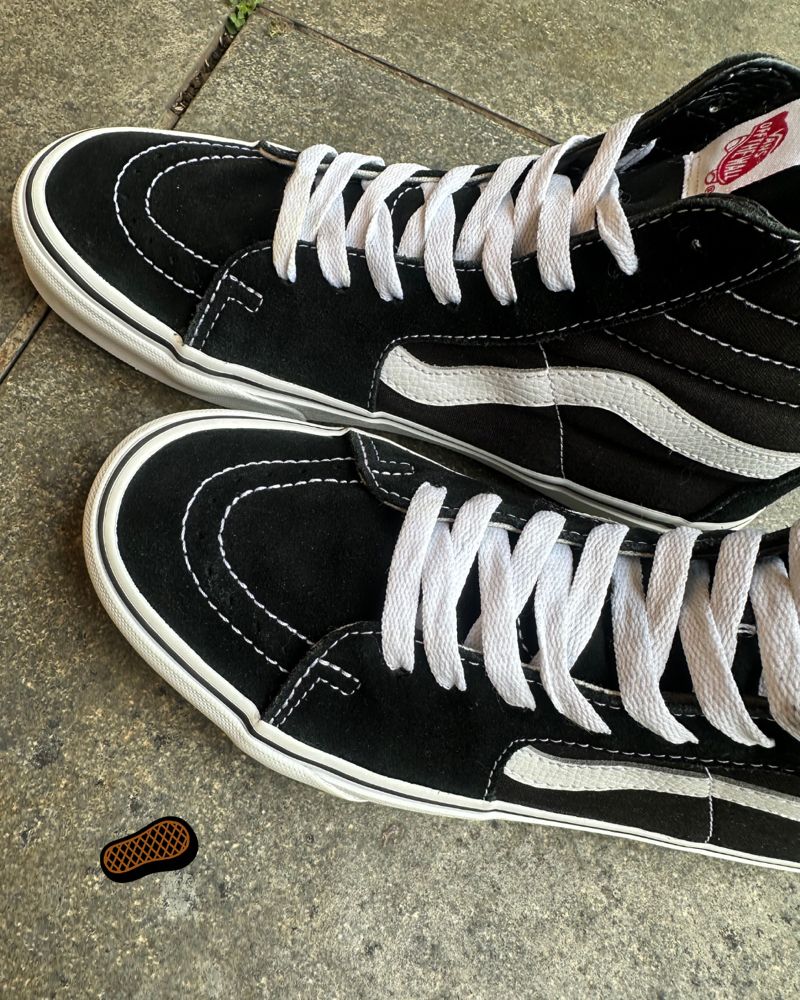 VANS SK8HI BLACK WHITE, foto 2