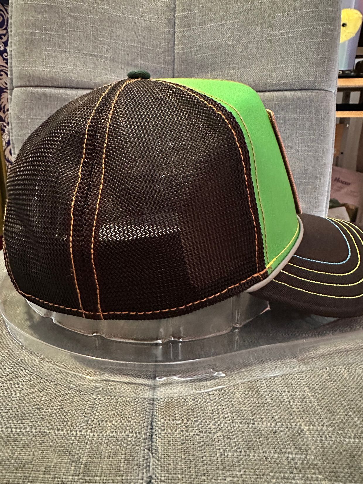 Sportswear Hat Pria multicolor green black, foto 4
