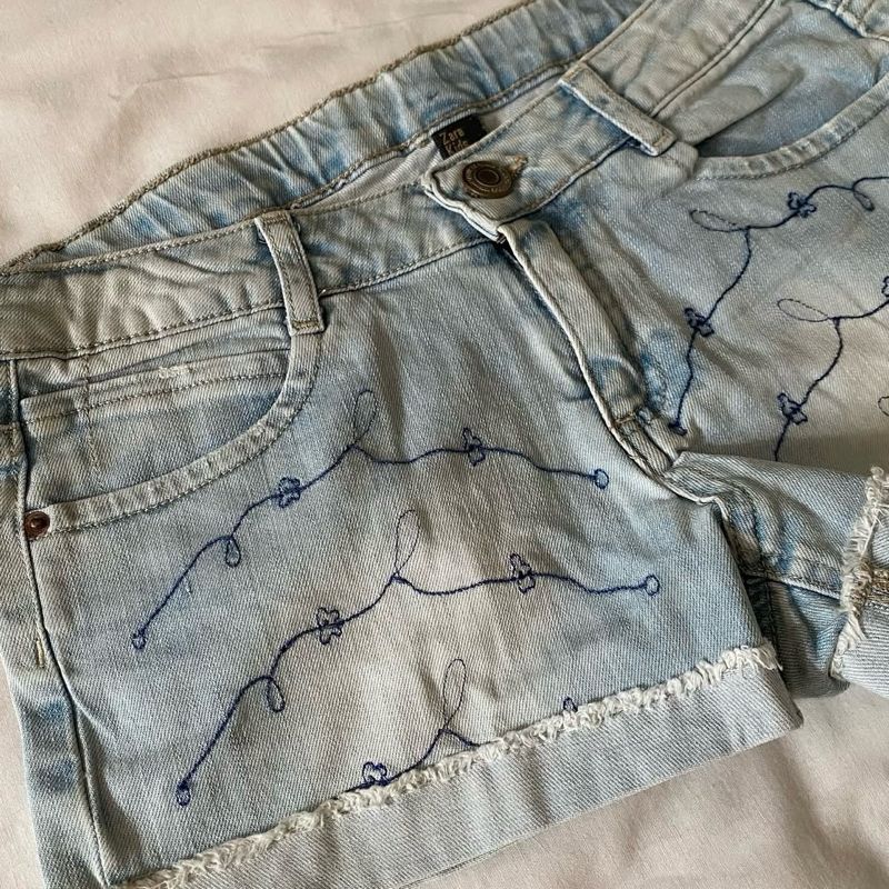 zara denim short, foto 4