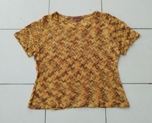 kaos missoni zig zag pattern