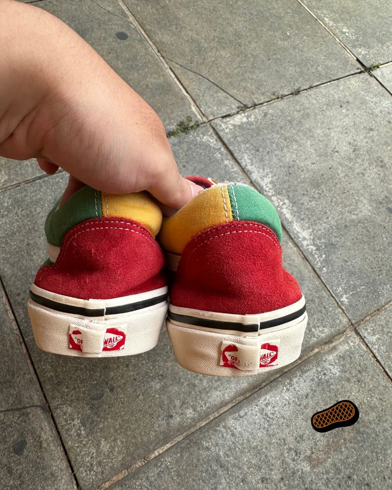 VANS OLDSKOOL ANAHEIM 36 DX RED EMERALD YELLOW, foto 3