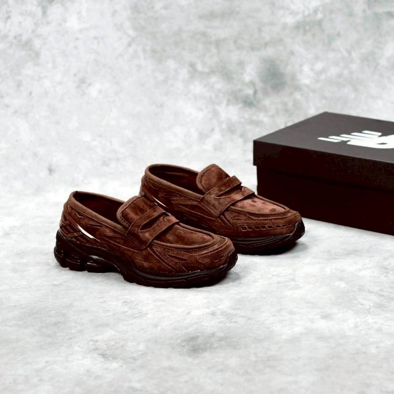 New Balance 1906 Loafers Brown Suede, foto 2