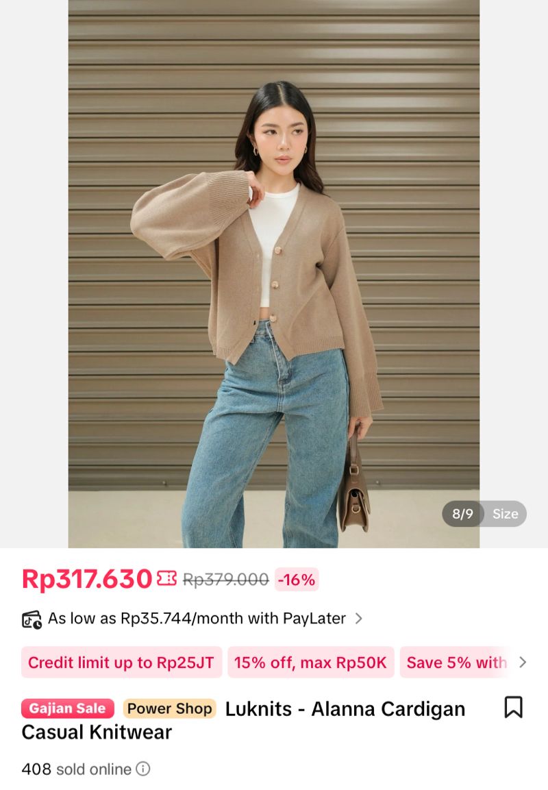 Luknits - Alanna Cardigan (Choco), foto 4