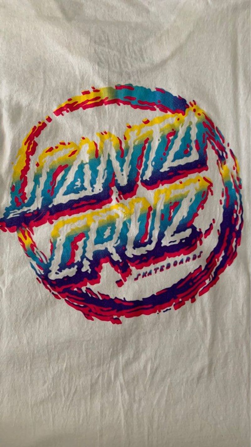 Santa Cruz White Tshirt, foto 2