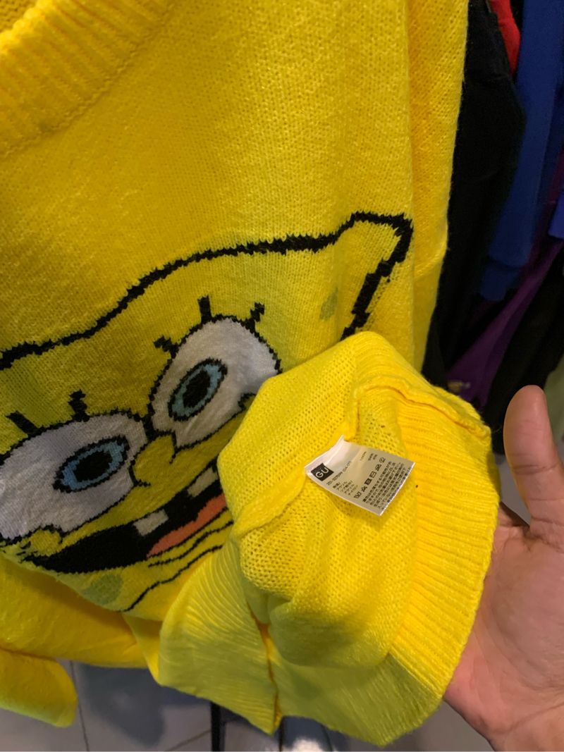 Rajut spongebob x uniqlo, foto 4