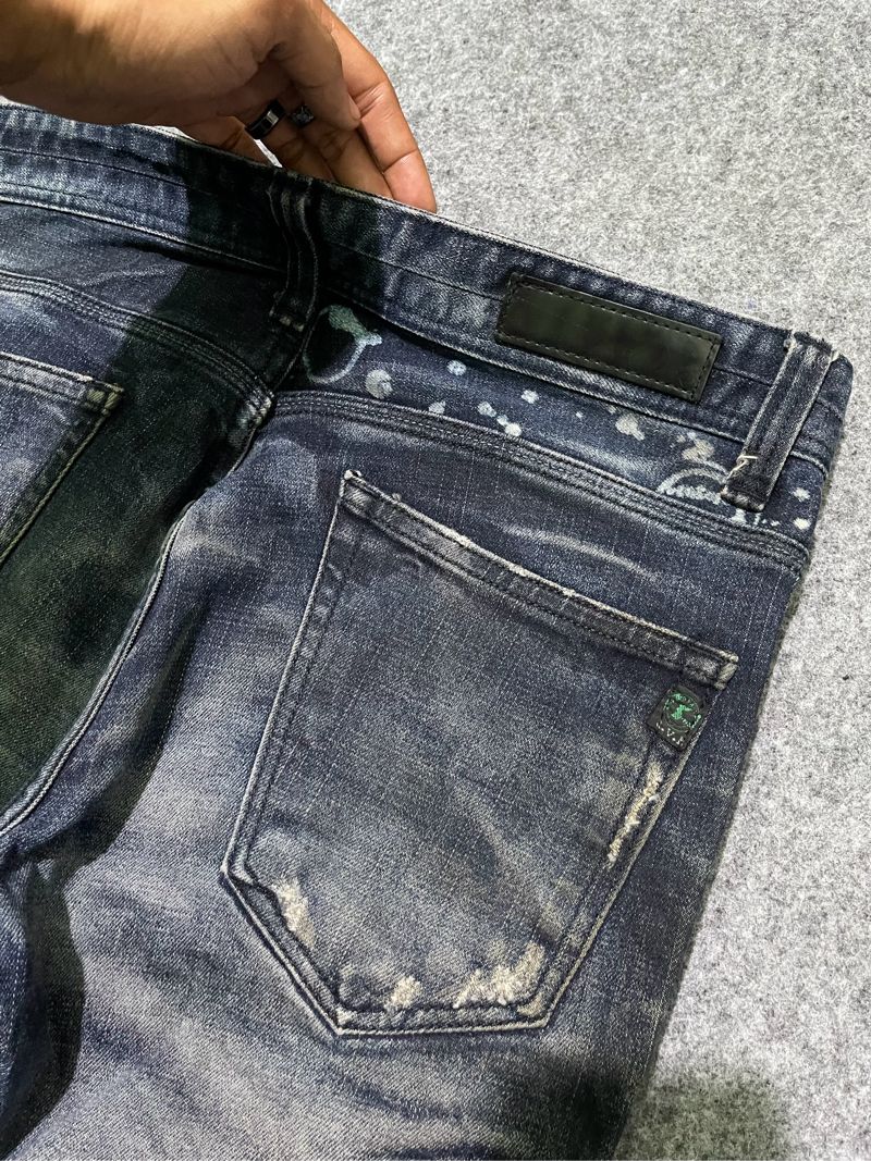 Celana jeans fading avh costum second, foto 7