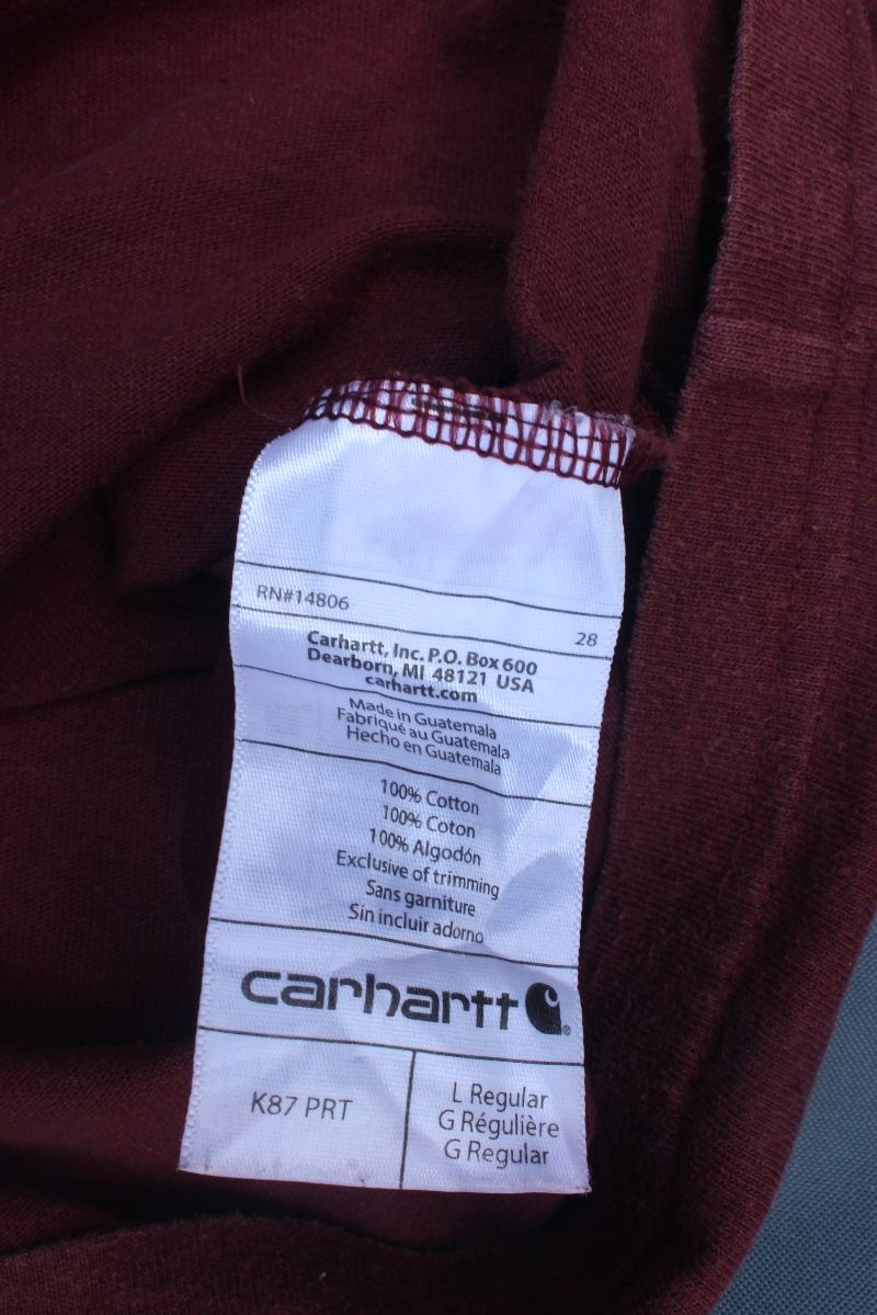 Tshirt carhartt pocket k87 prt, foto 3