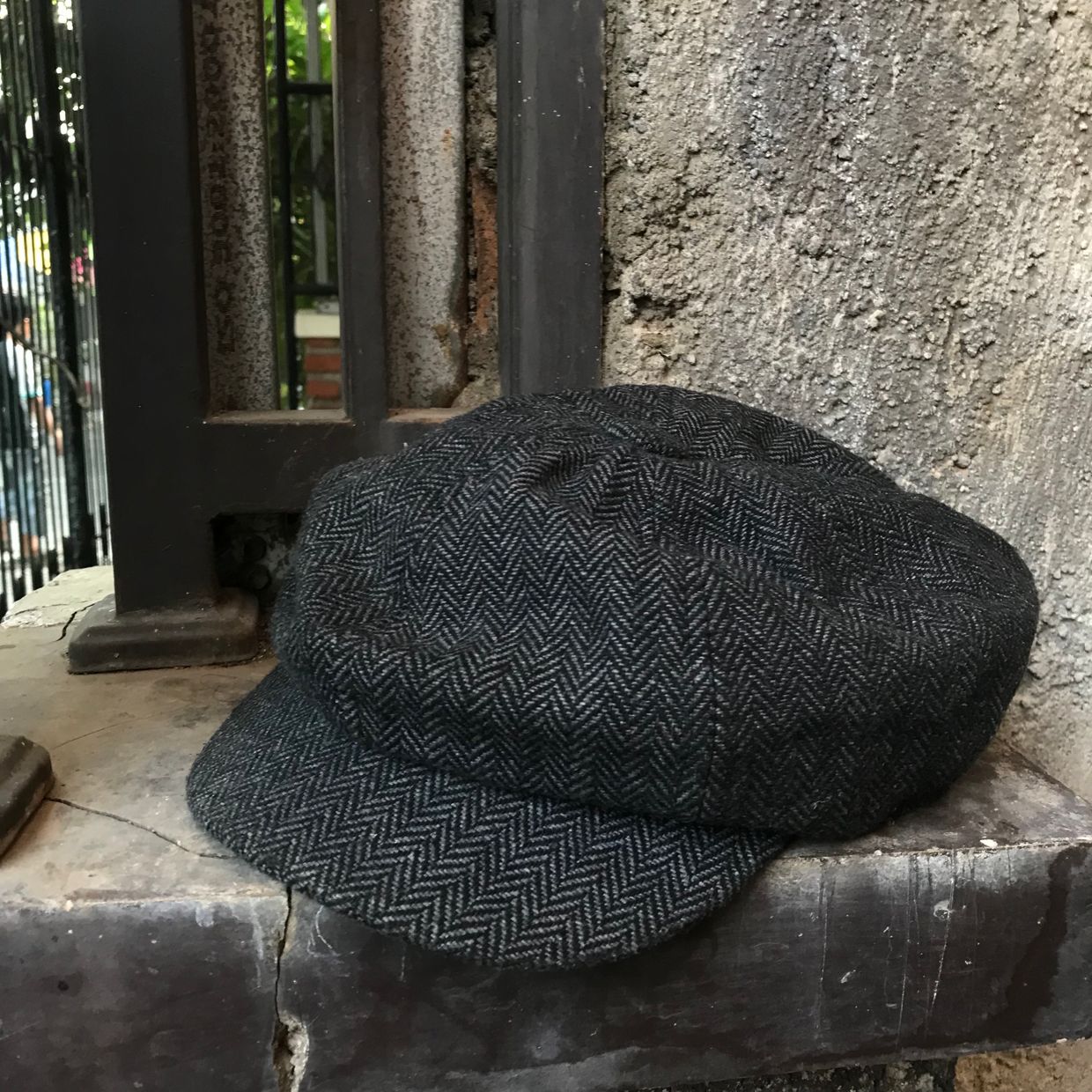 Vintage Streetwear Hat Pria black
