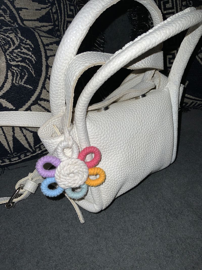Clucth putih mini, foto 3