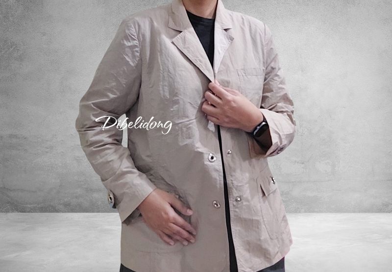 Jaket blazer parasut casual, foto 4