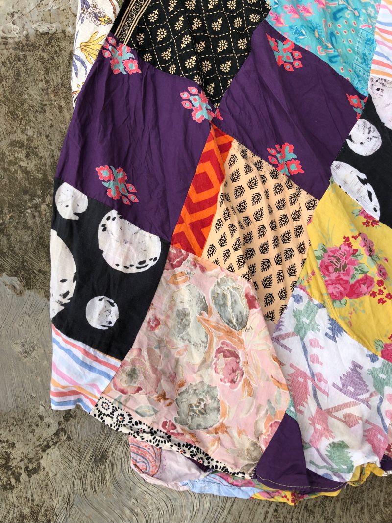 Vintage Patchwork Hippie/Boho Style Dress, foto 4