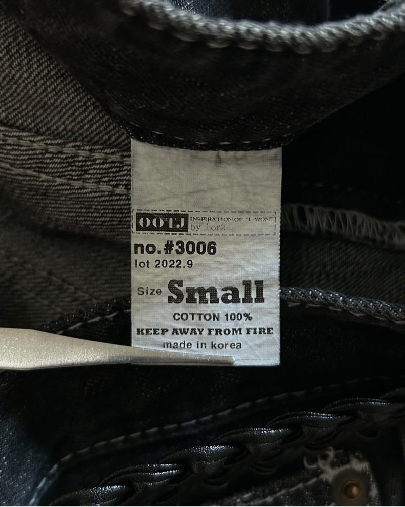 OOTJ Black Washed Baggy Jeans, foto 8