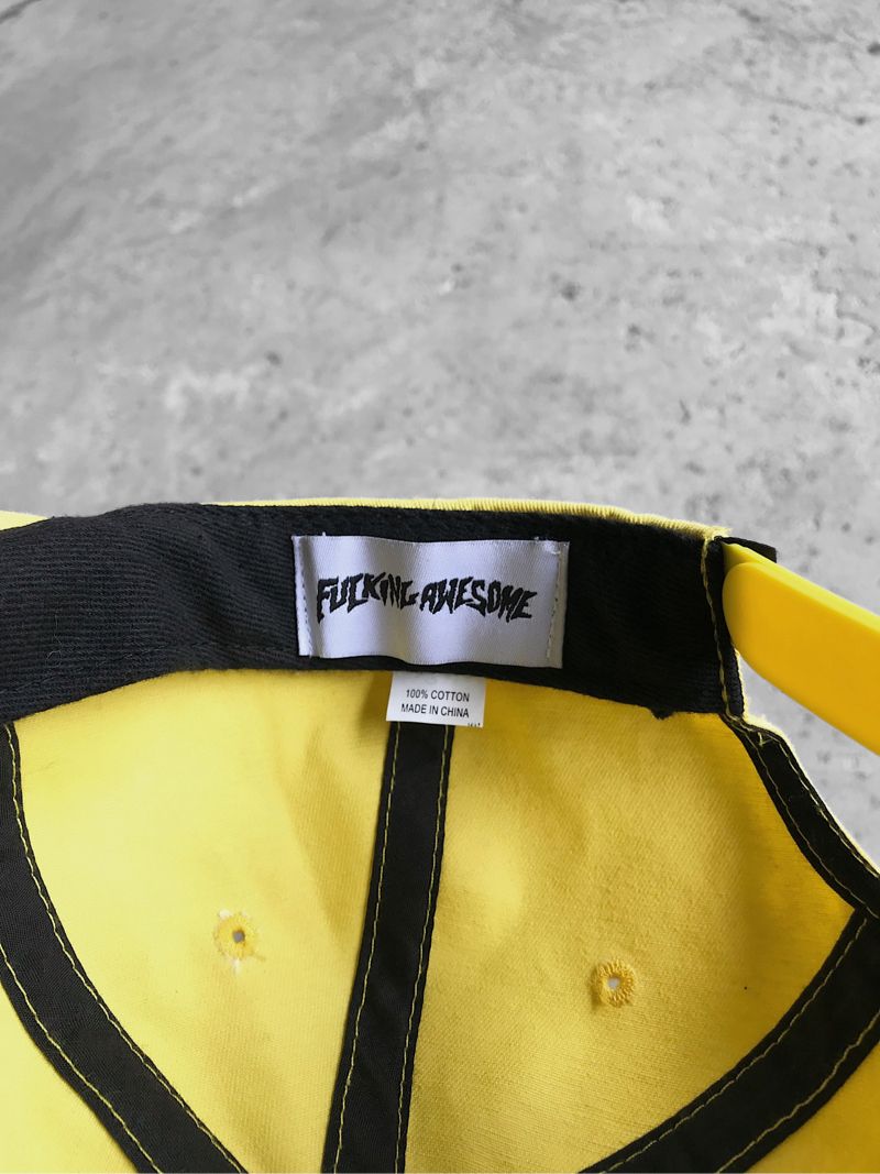 Fucking Awesome One & Only Hat Yellow, foto 6
