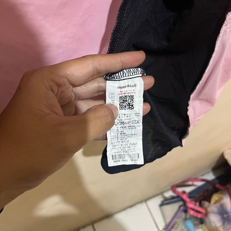 Montbell trekking jacket stretch pink, foto 9