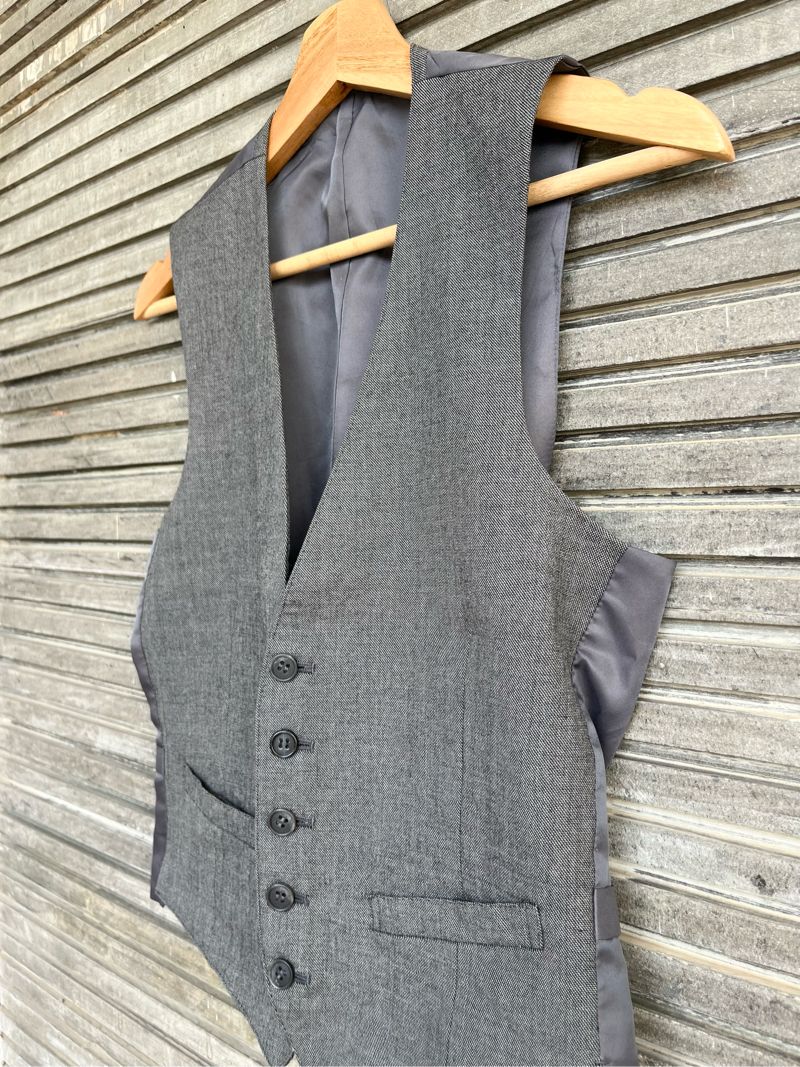 Vest Formal Abu Preloved, foto 3