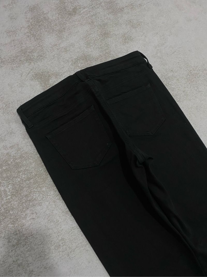 CELANA UNIQLO HITAM JEANS SECOND, foto 4