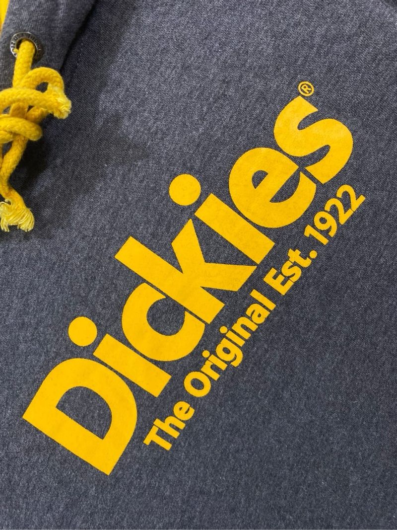 Dickies hoodie grey yellow, foto 2
