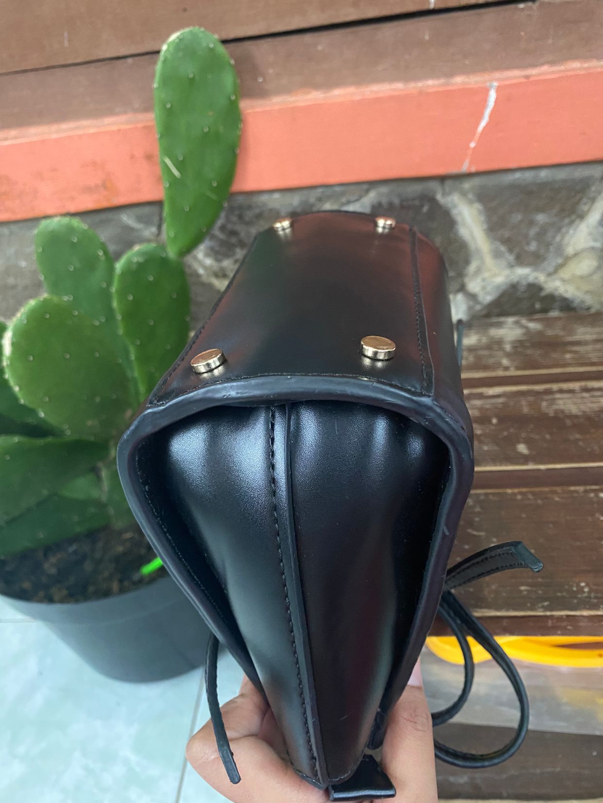 Tas preloved zara phantom Size 18x16x8, foto 3
