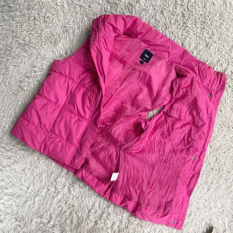 Gap Padded Vest Rompi Puffer Magenta, foto 3