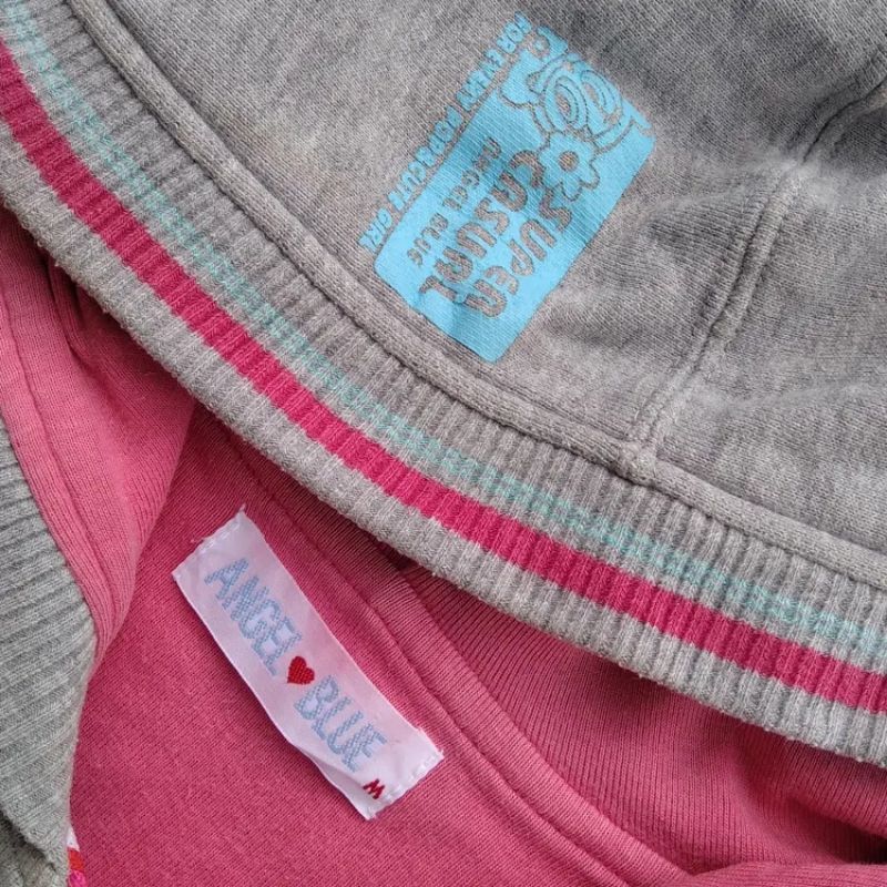 Vintage Late 90's
ANGLE BLUE
Ziphoodie Jacket, foto 6