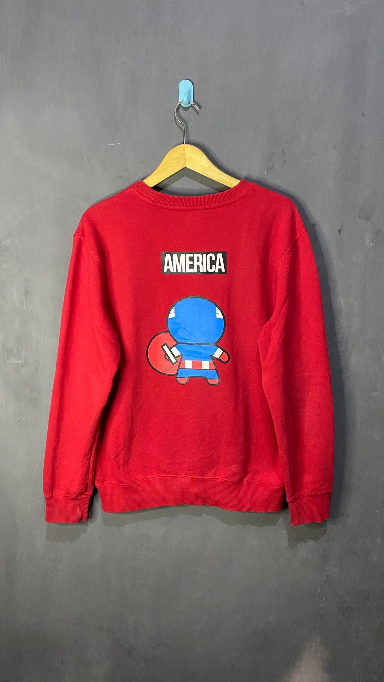 Marvel Casual Sweater Pria red, foto 3