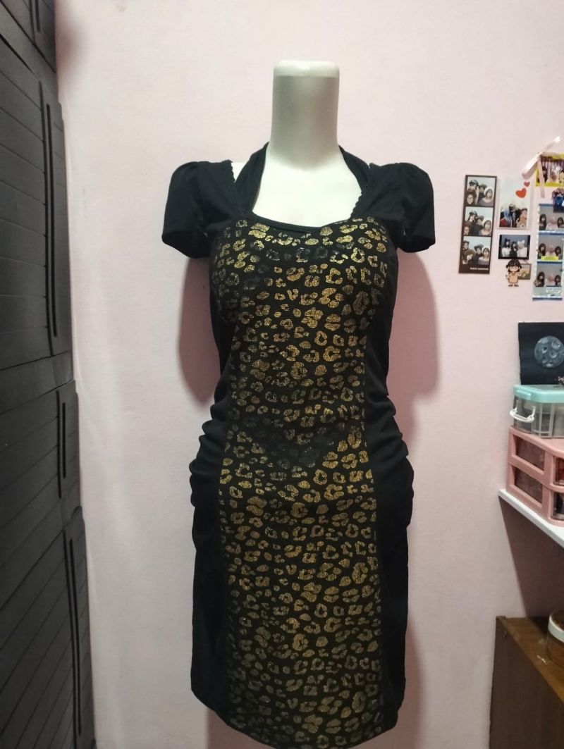 Leopard Dress Press Body, foto 2