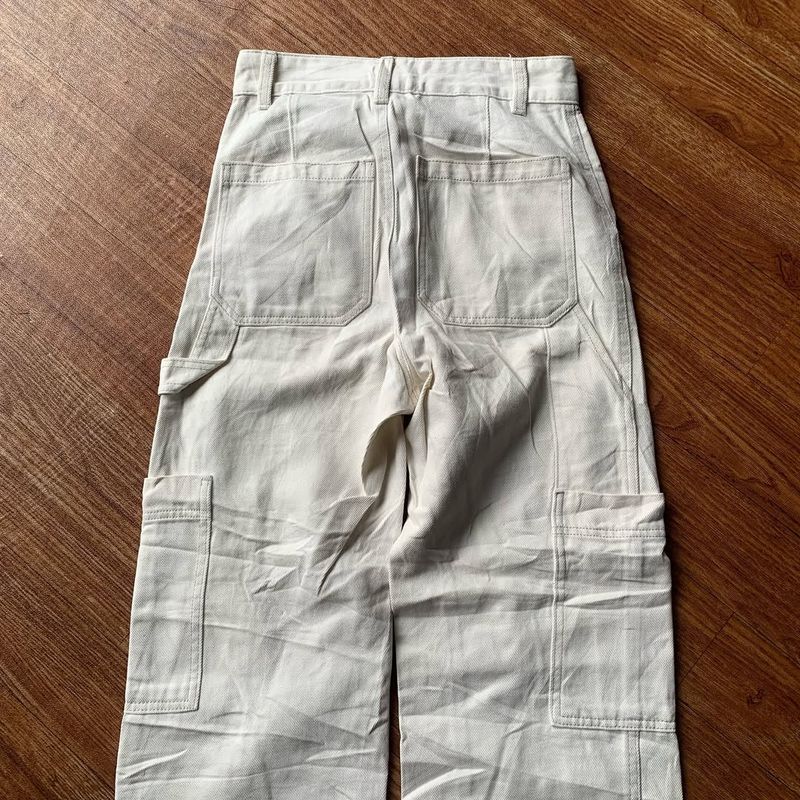 H&M Carpenter cargopants bahan jeans, foto 6